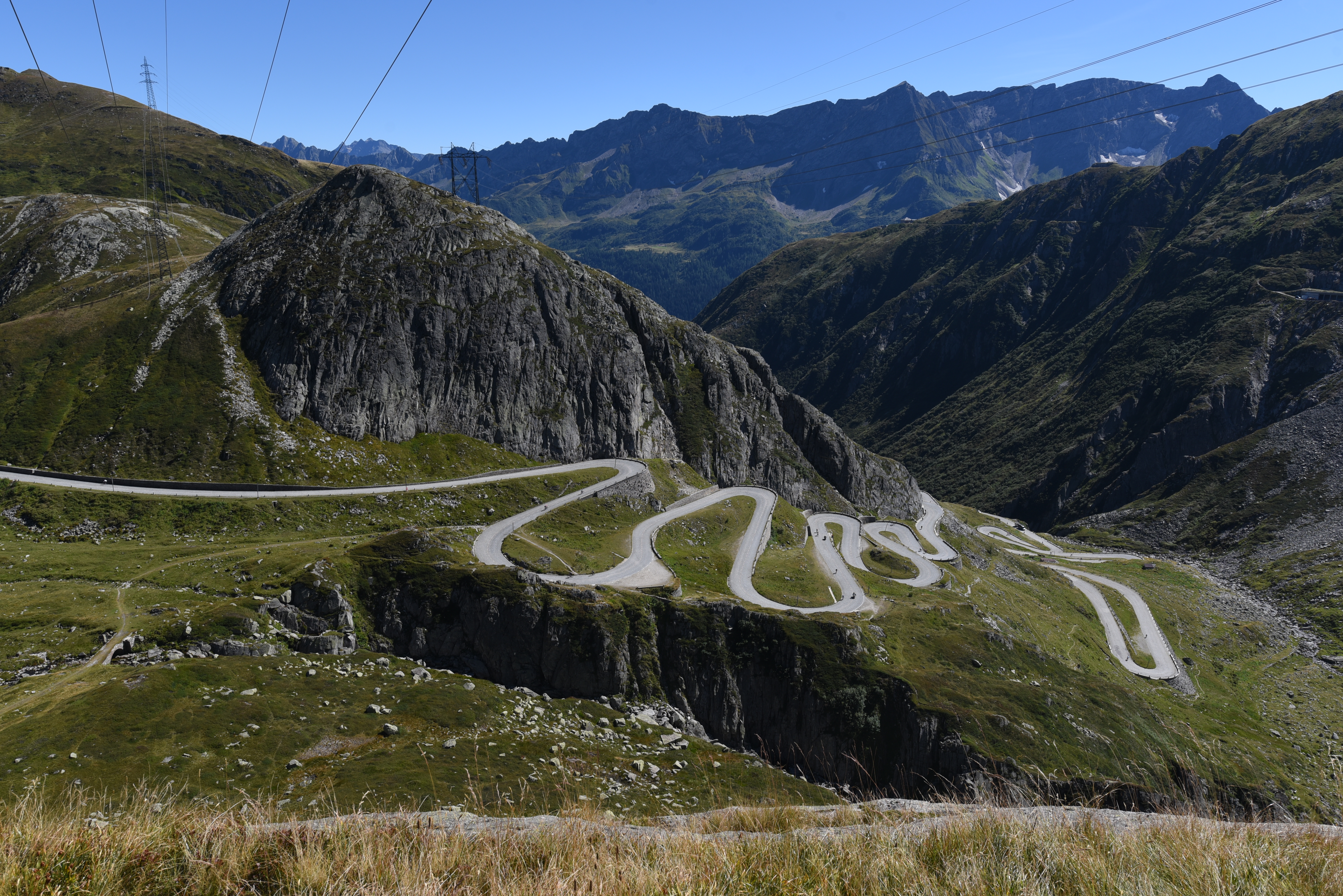 The cobbled switchbacks of Tremola